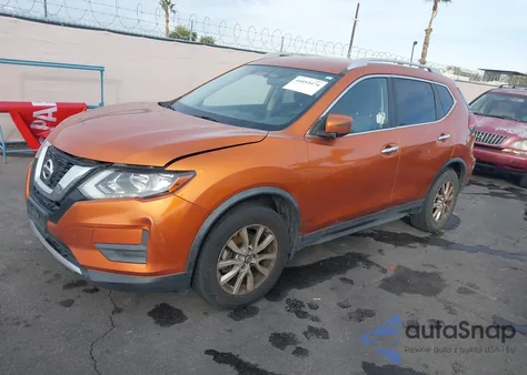 2017 Nissan Rogue Sv из США, поврежденный, VIN JN8AT2MT7HW133976